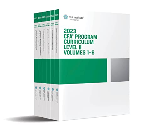 2023 CFA Program Curriculum Level II Box Set von Wiley