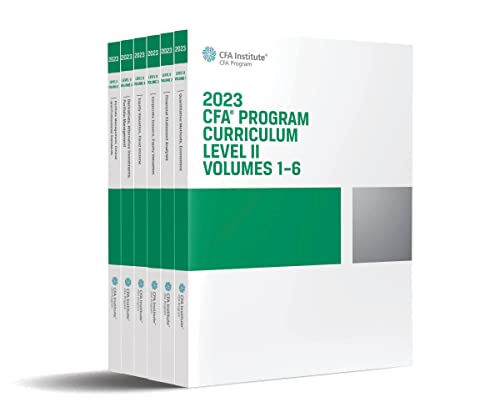 CFA Program Curriculum Level II 2023