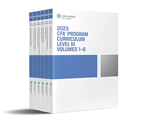 Cfa Program Curriculum Level III 2023 von CFA Institute