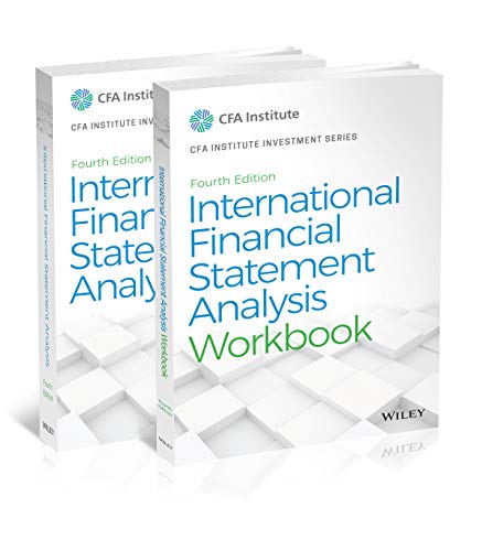 International Financial Statement Analysis (Cfa Institute Investment)