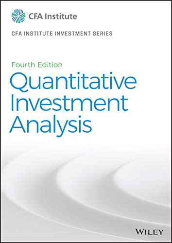 Quantitative Investment Analysis (CFA Institute Investment Series) von Wiley