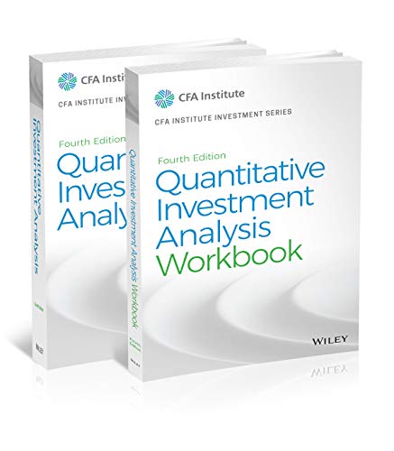 Quantitative Investment Analysis: Set (Cfa Institute Investment)