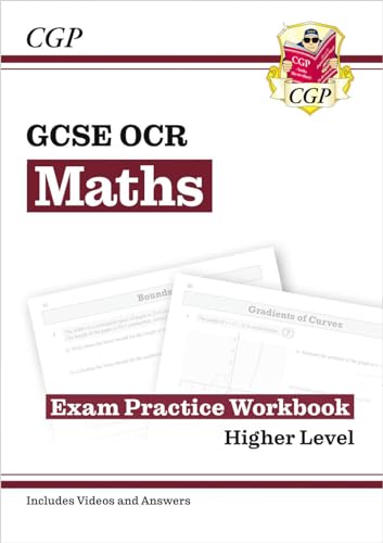 GCSE Maths OCR Exam Practice Workbook: Higher - for the Grade 9-1 Course (includes Answers): ideal for catch-up and the 2022 and 2023 exams (CGP GCSE Maths 9-1 Revision) von Coordination Group Publications Ltd (CGP)