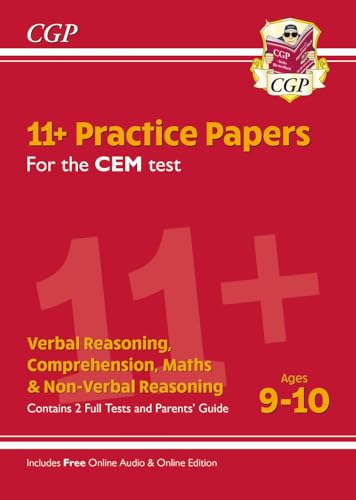 11+ CEM Practice Papers - Ages 9-10 (with Parents' Guide & Online Edition) (CGP CEM 11+ Ages 9-10)