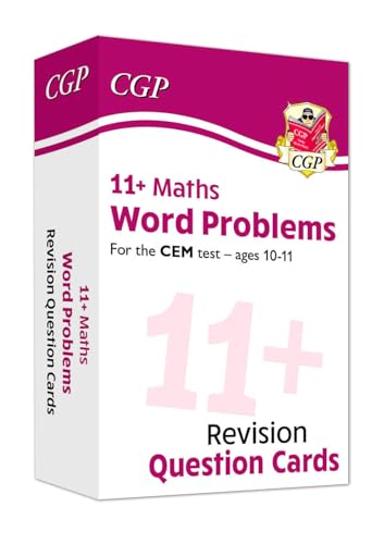 11+ CEM Revision Question Cards: Maths Word Problems - Ages 10-11: for the 2024 exams (CGP CEM 11+ Ages 10-11) von Coordination Group Publications Ltd (CGP)