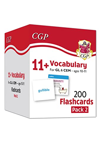 11+ Vocabulary Flashcards for Ages 10-11 - Pack 2 (CGP 11+ Ages 10-11)