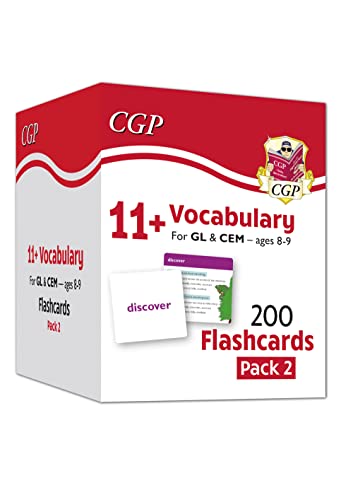 11+ Vocabulary Flashcards for Ages 8-9 - Pack 2 (CGP 11+ Ages 8-9)