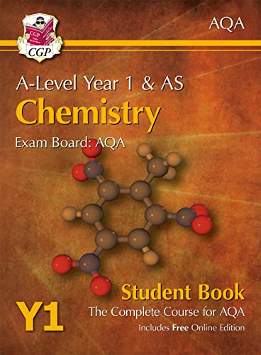 A-Level Chemistry for AQA: Year 1 & AS Student Book with Online Edition (CGP AQA A-Level Chemistry) von Coordination Group Publications Ltd (CGP)