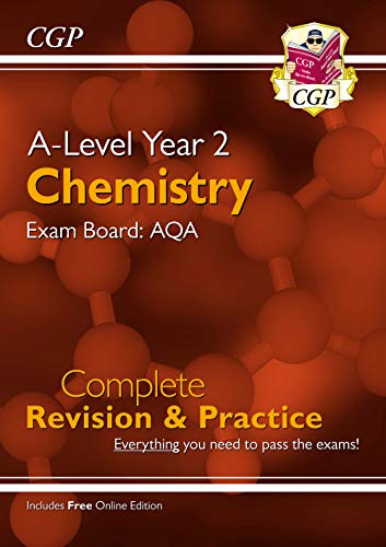 A-Level Chemistry: AQA Year 2 Complete Revision & Practice with Online Edition (CGP AQA A-Level Chemistry) von Coordination Group Publications Ltd (CGP)