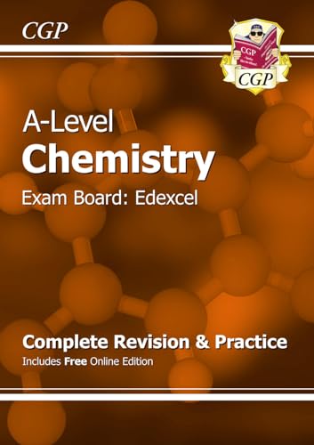 A-Level Chemistry: Edexcel Year 1 & 2 Complete Revision & Practice with Online Edition: for the 2024 and 2025 exams (CGP A-Level Chemistry)