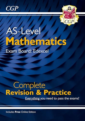 AS-Level Maths Edexcel Complete Revision & Practice (with Online Edition): for the 2024 and 2025 exams (CGP Edexcel A-Level Maths) von Coordination Group Publications Ltd (CGP)