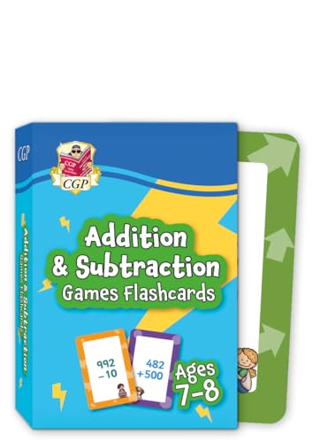 Addition & Subtraction Games Flashcards for Ages 7-8 (Year 3) (CGP KS2 Activity Books and Cards)