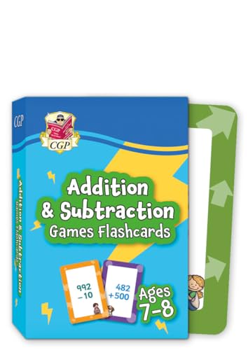 Addition & Subtraction Games Flashcards for Ages 7-8 (Year 3) (CGP KS2 Activity Books and Cards) von Coordination Group Publications Ltd (CGP)