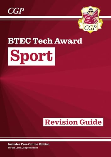BTEC Tech Award in Sport: Revision Guide (with Online Edition) (CGP BTEC Tech Awards) von Coordination Group Publications Ltd (CGP)
