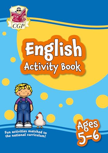 English Activity Book for Ages 5-6 (Year 1) (CGP KS1 Activity Books and Cards)