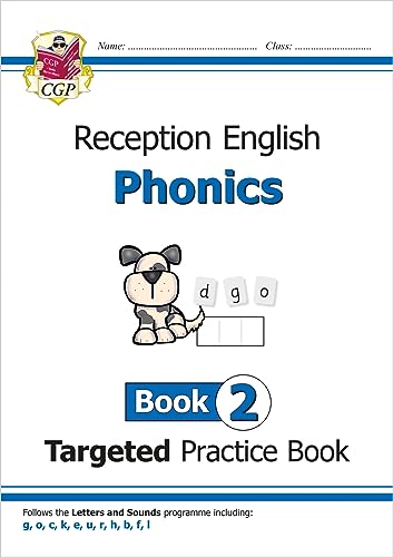 Reception English Phonics Targeted Practice Book - Book 2 (CGP Reception Phonics) Reception English Phonics Targeted Practice Book - Book 2 (CGP Reception Phonics)