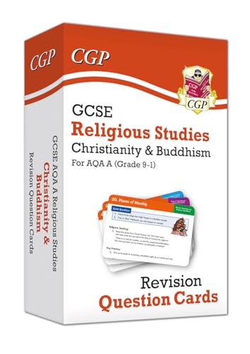 GCSE AQA A Religious Studies: Christianity & Buddhism Revision Question Cards (CGP AQA A GCSE RS)