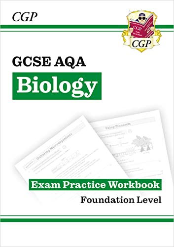 GCSE Biology AQA Exam Practice Workbook - Foundation: for the 2024 and 2025 exams (CGP AQA GCSE Biology) von Coordination Group Publications Ltd (CGP)