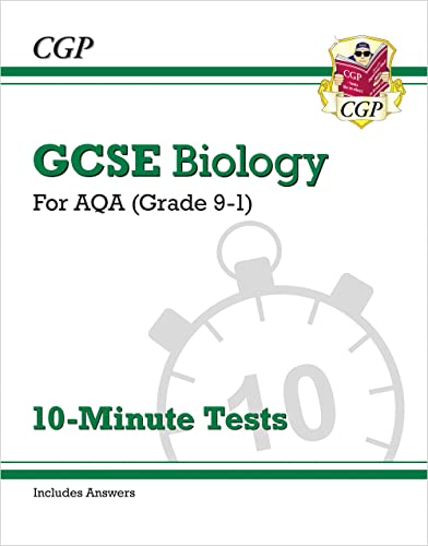 GCSE Biology: AQA 10-Minute Tests (includes answers): for the 2024 and 2025 exams (CGP AQA GCSE Biology) von Coordination Group Publications Ltd (CGP)