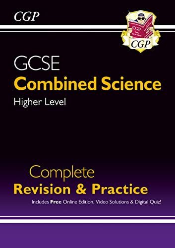 GCSE Combined Science Higher Complete Revision & Practice w/ Online Ed, Videos & Quizzes (CGP GCSE Combined Science) von Coordination Group Publications Ltd (CGP)