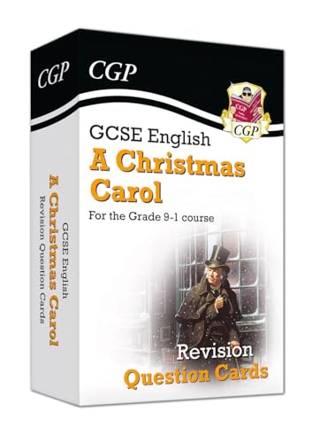 GCSE English - A Christmas Carol Revision Question Cards (CGP GCSE English Literature Cards) von Coordination Group Publications Ltd (CGP)