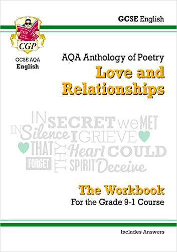 GCSE English Literature AQA Poetry Workbook: Love & Relationships Anthology (includes Answers) (CGP AQA GCSE Poetry) von Coordination Group Publications Ltd (CGP)