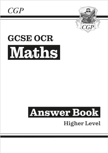 GCSE Maths OCR Answers for Workbook: Higher (CGP OCR GCSE Maths) von Coordination Group Publications Ltd (CGP)