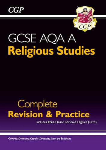 New GCSE Religious Studies: AQA A Complete Revision & Practice (with Online Extras) (CGP AQA A GCSE RS) von Coordination Group Publications Ltd (CGP)