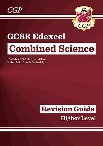 New GCSE Combined Science Edexcel Revision Guide - Higher includes Online Edition, Videos & Quizzes: for the 2024 and 2025 exams (CGP Edexcel GCSE Combined Science)