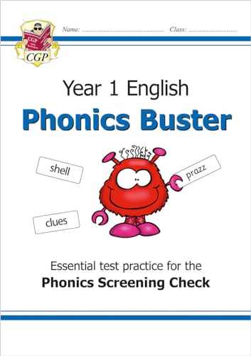 KS1 English Phonics Buster - for the Phonics Screening Check in Year 1 (CGP Year 1 Phonics)