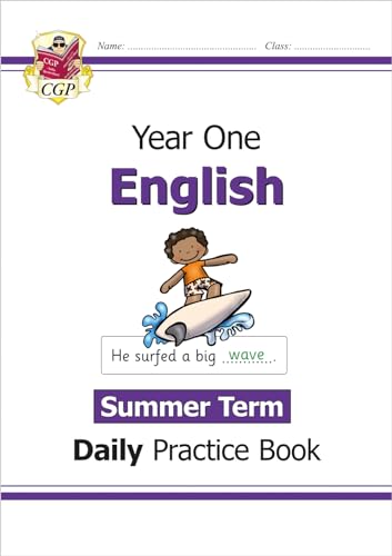 KS1 English Year 1 Daily Practice Book: Summer Term (CGP Year 1 Daily Workbooks)