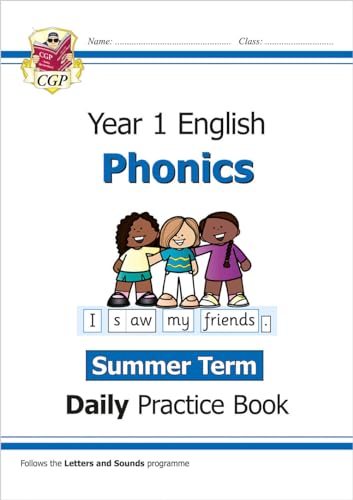 KS1 Phonics Year 1 Daily Practice Book: Summer Term (CGP Year 1 Daily Workbooks) von Coordination Group Publications Ltd (CGP)