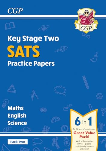 KS2 Complete Year 6 SATS Practice Papers Pack 2: Science, Maths & English (for the 2025 tests) (CGP SATS Practice Papers) von Coordination Group Publications Ltd (CGP)