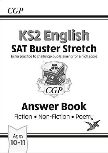 KS2 English Reading SAT Buster Stretch: Answer Book (for the 2025 tests) (CGP SATS Higher)