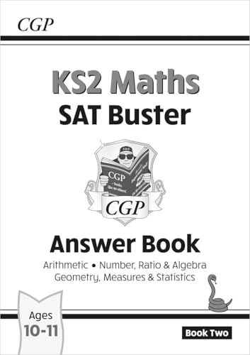 KS2 Maths SAT Buster: Answer Book 2 (for the 2025 tests) (CGP SATS Maths) von Coordination Group Publications Ltd (CGP)