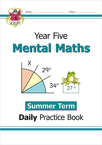 KS2 Mental Maths Year 5 Daily Practice Book: Summer Term (CGP Year 5 Daily Workbooks) von Coordination Group Publications Ltd (CGP)