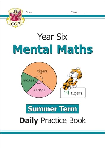 KS2 Mental Maths Year 6 Daily Practice Book: Summer Term (CGP Year 6 Daily Workbooks) von Coordination Group Publications Ltd (CGP)