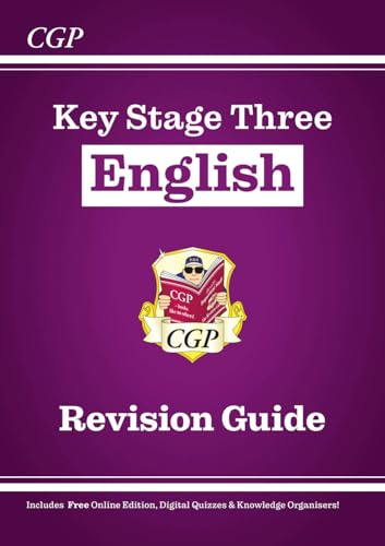 KS3 English Revision Guide (with Online Edition, Quizzes and Knowledge Organisers) (CGP KS3 Revision Guides)