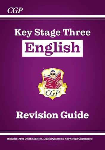 New KS3 English Revision Guide (with Online Edition, Quizzes and Knowledge Organisers): for Years 7, 8 and 9 (CGP KS3 Revision Guides) von Coordination Group Publications Ltd (CGP)