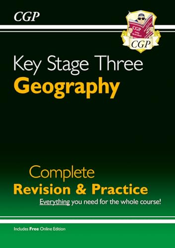 KS3 Geography Complete Revision & Practice (with Online Edition): for Years 7, 8 and 9 (CGP KS3 Revision & Practice) von Coordination Group Publications Ltd (CGP)