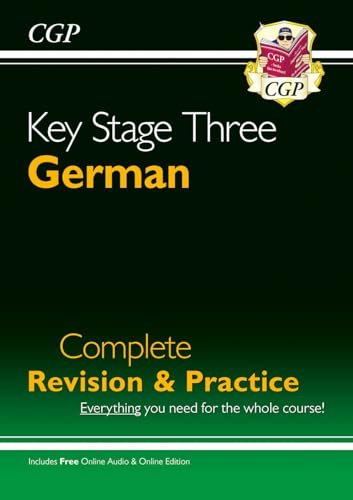 KS3 German Complete Revision & Practice (with Free Online Edition & Audio) (CGP KS3 Revision & Practice) von Coordination Group Publications Ltd (CGP)