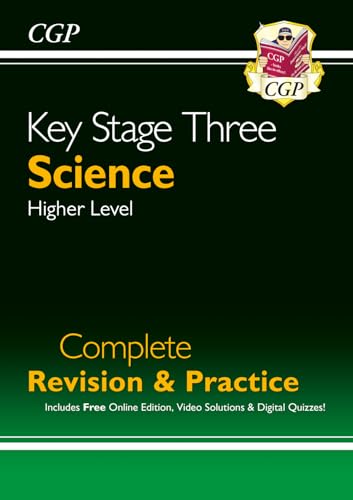 KS3 Science Complete Study & Practice - Higher (with Online Edition) (CGP KS3 Revision & Practice) von Coordination Group Publications Ltd (CGP)