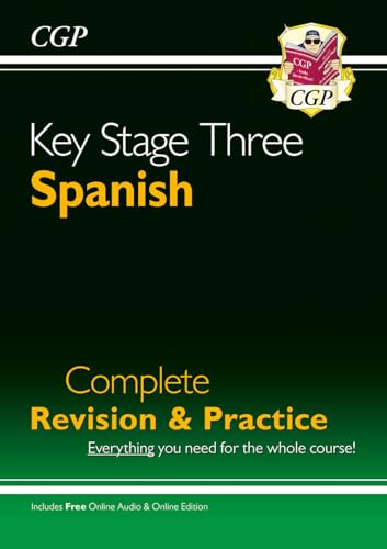 KS3 Spanish Complete Revision & Practice with online downloadable code (CGP KS3 Languages) Paperback – 30 April 2013 (CGP KS3 Revision & Practice) KS3 Spanish Complete Revision & Practice with online downloadable code (CGP KS3 Languages) Paperback – 30 April 2013 (CGP KS3 Revision & Practice)