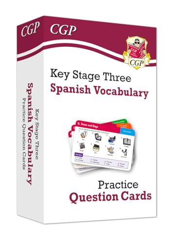 KS3 Spanish: Vocabulary Practice Question Cards (CGP KS3 Question Cards)