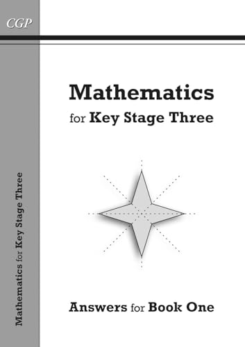 Mathematics for KS3, Answers for Book 1 Mathematics for KS3, Answers for Book 1