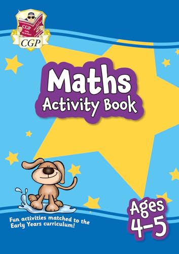 Maths Activity Book for Ages 4-5 (Reception) (CGP Reception Activity Books and Cards)