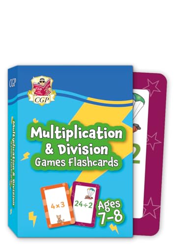 Multiplication & Division Games Flashcards for Ages 7-8 (Year 3) (CGP KS2 Activity Books and Cards)