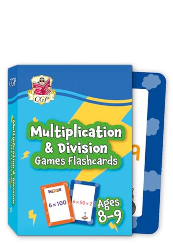 Multiplication & Division Games Flashcards for Ages 8-9 (Year 4) (CGP KS2 Activity Books and Cards)
