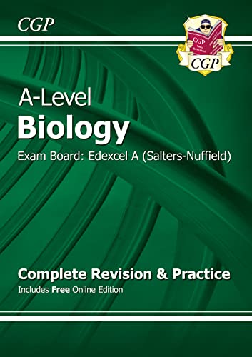 A-Level Biology: Edexcel A Year 1 & 2 Complete Revision & Practice with Online Edition (CGP Edexcel A-Level Biology)