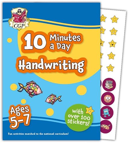New 10 Minutes a Day Handwriting for Ages 5-7 (with reward stickers) (CGP KS1 Activity Books and Cards) von Coordination Group Publications Ltd (CGP)
